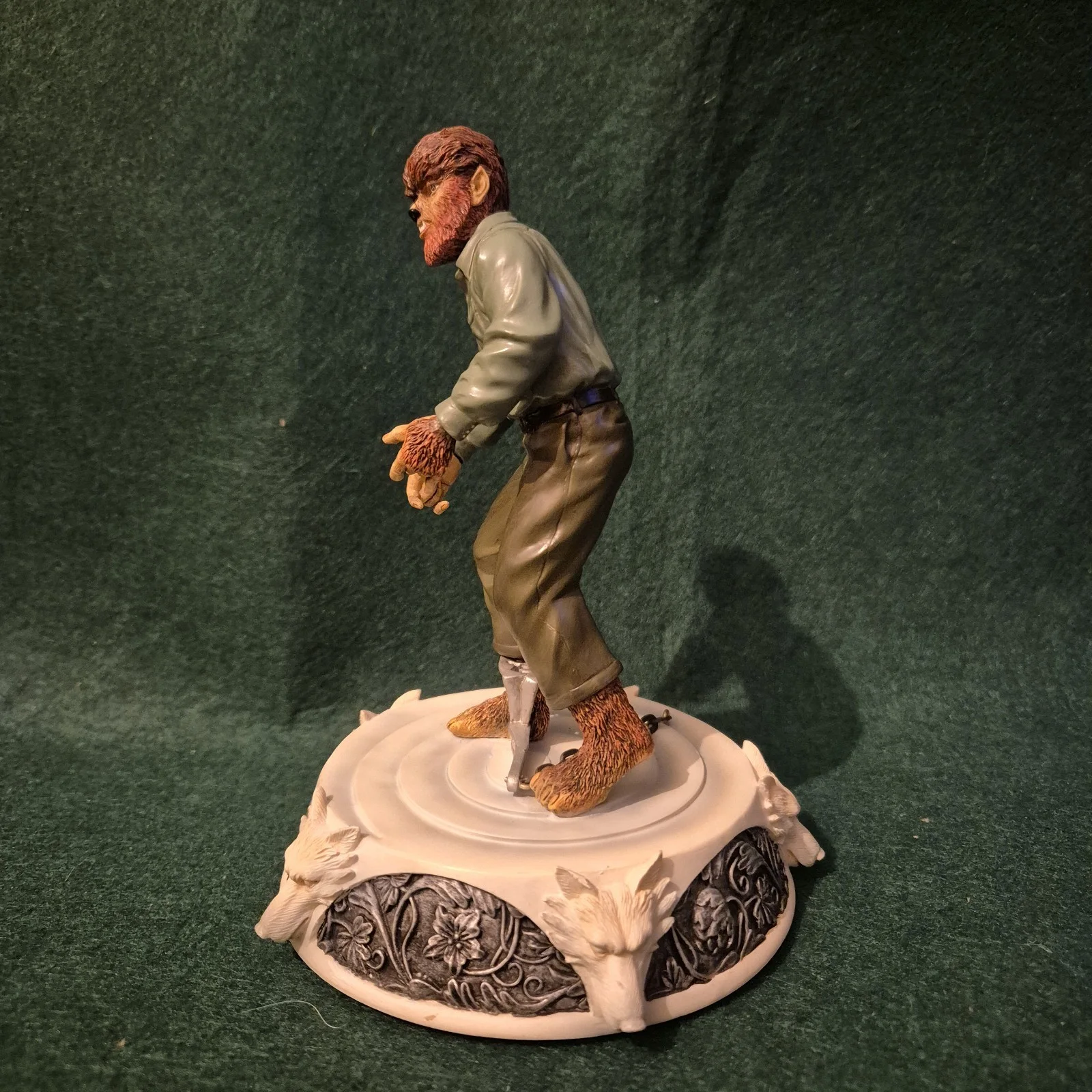 Universal Monsters The Wolf Man Westland Figurine 8718 Ltd Ed Horror Statue, image 2