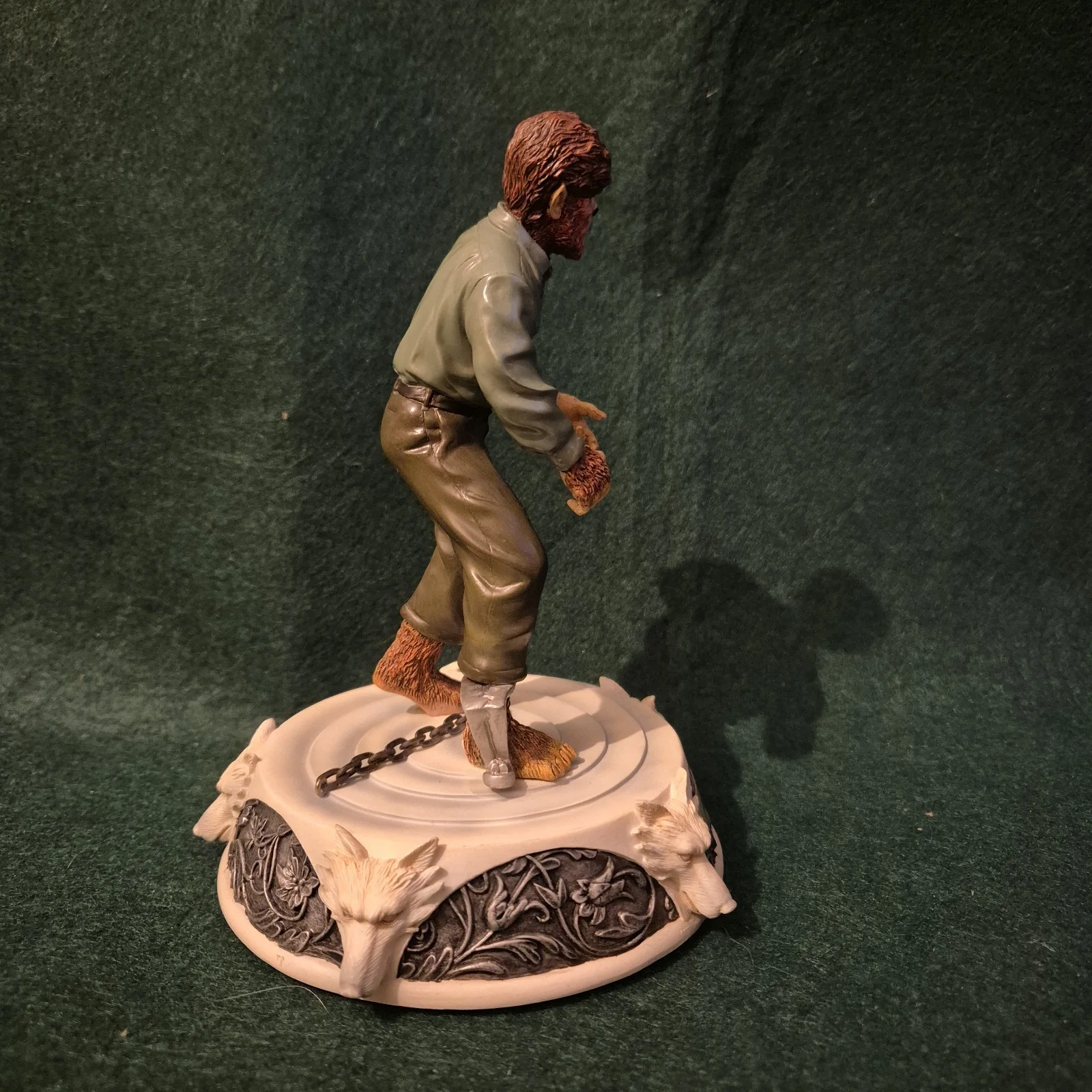 Universal Monsters The Wolf Man Westland Figurine 8718 Ltd Ed Horror Statue, image 4