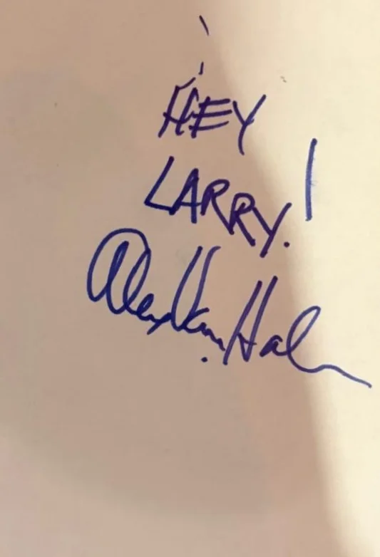 Alex Van Halen — ALEX VAN HALEN SIGNED AUTOGRAPHED INDEX CARD ENCAPSULATED PSA EDDIE VINTAGE A, изображение 2
