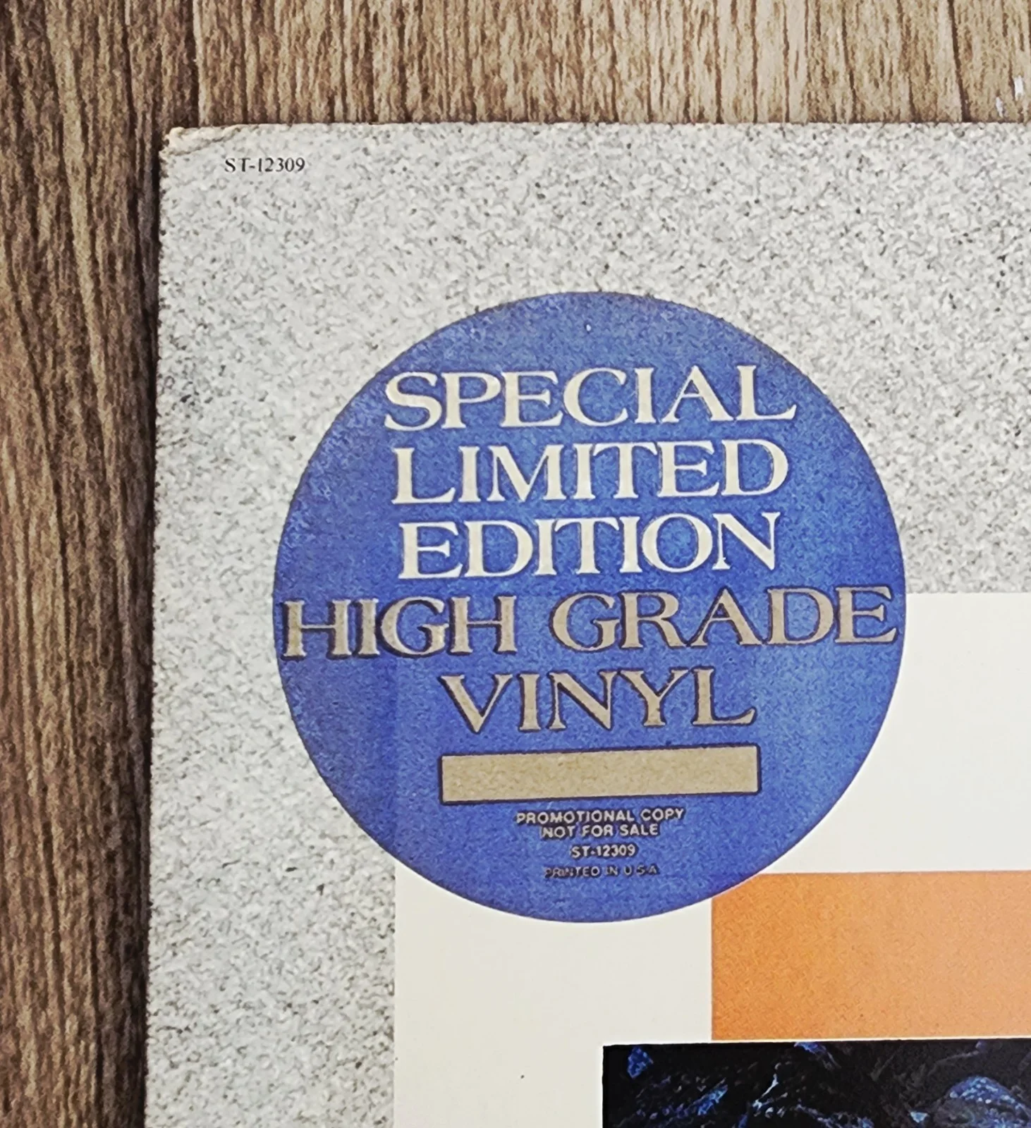 Thomas Dolby Signed The Flat Earth HIGH GRADE VINYL Record RAD, image 2