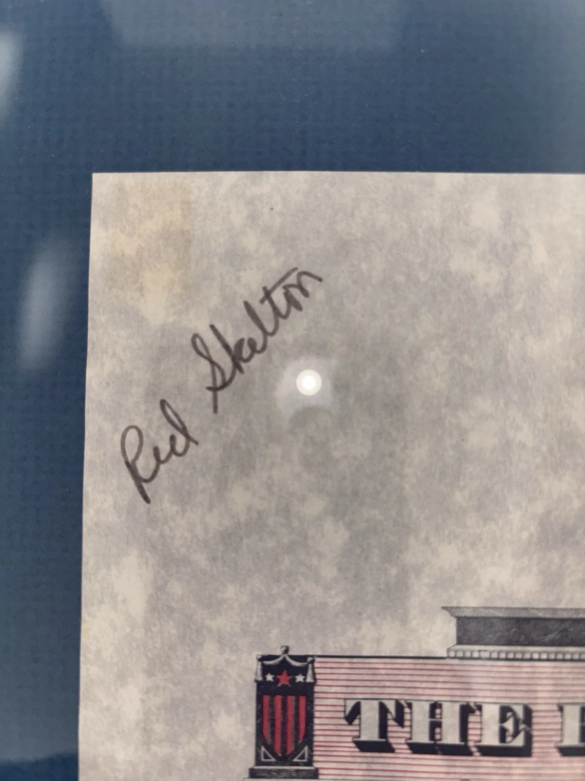 Red Skelton Signed 1969 ‘Pledge Of Allegiance’. Beautifully Displayed. Very Rare, изображение 4