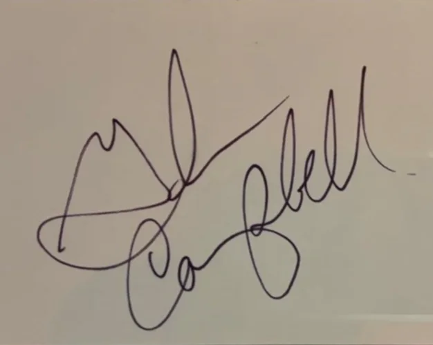 Glen Campbell — GLEN CAMPBELL SIGNED AUTOGRAPHED INDEX CARD ENCAPSULATED PSA SOUTHERN NIGHTS B, изображение 2