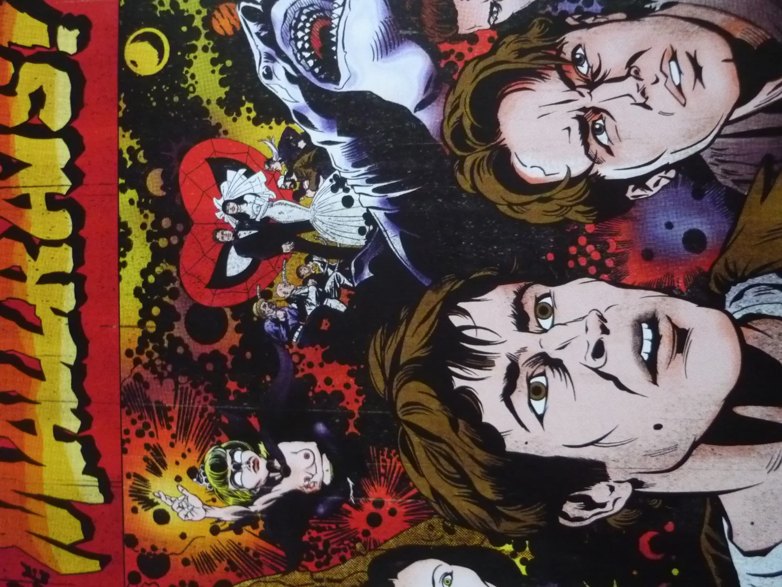 Framed mounted 14x11 inchs Poster mallrats 1995 comic book cover, изображение 2