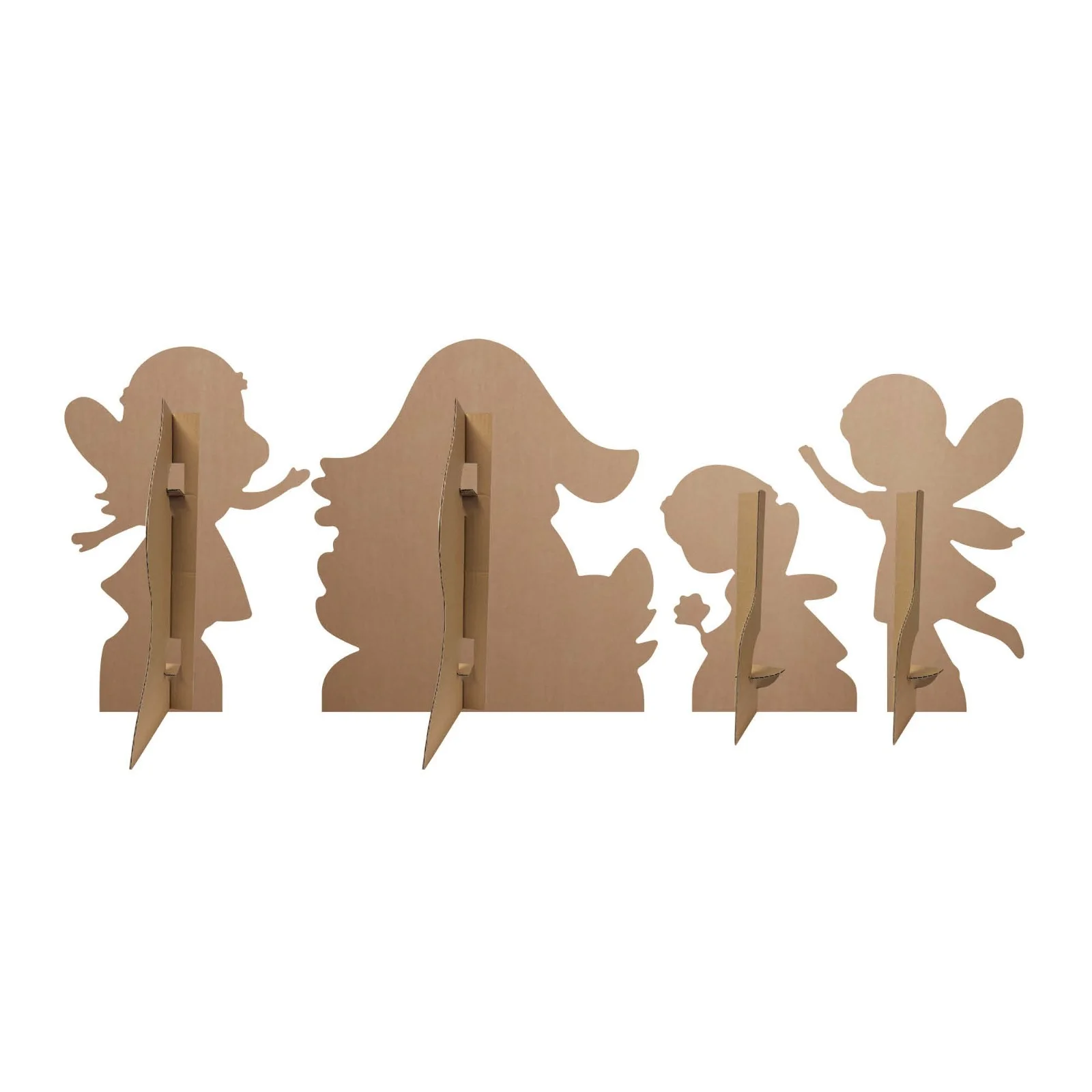 Fairy Princess Toadstool Cardboard Cutout Party Multi Pack of Decorations, image 2