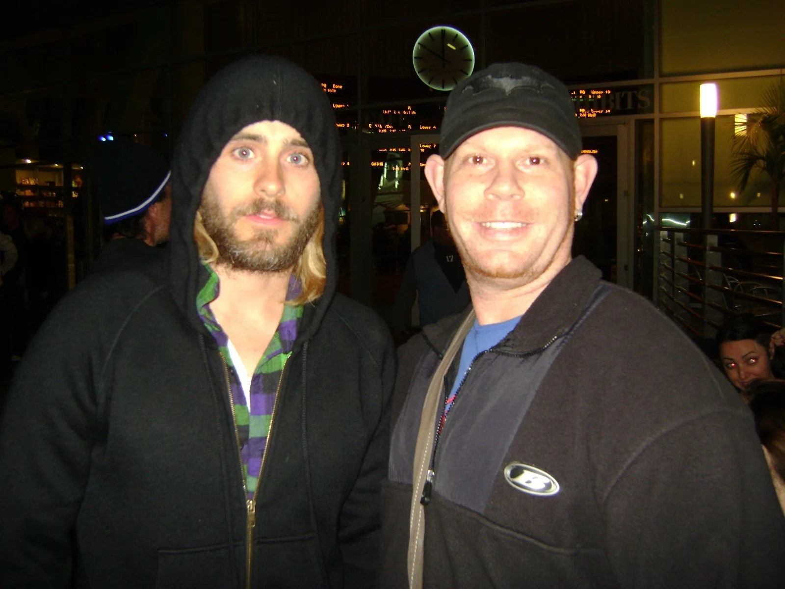 JARED LETO — Jared Leto Masters Of The Universe matted signed cut index card w/photo 16x20 #1, изображение 4