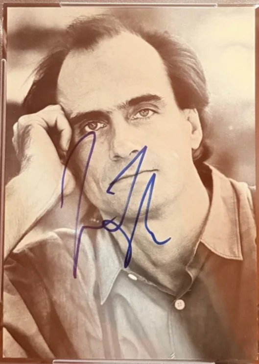 James Taylor — JAMES TAYLOR SIGNED AUTOGRAPHED PRINT ENCAPSULATED FIRE AND RAIN RARE PSA COA, изображение 2