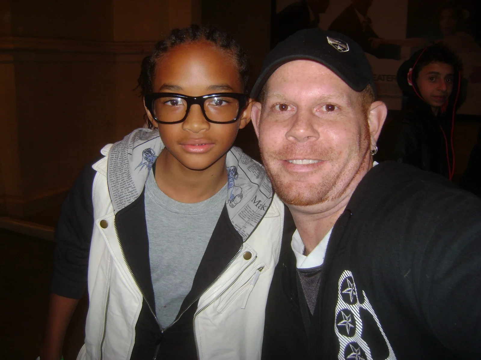 JADEN SMITH — Jaden Smith The Karate Kid matted signed index card with photo 11x17 #1 Dre, изображение 3