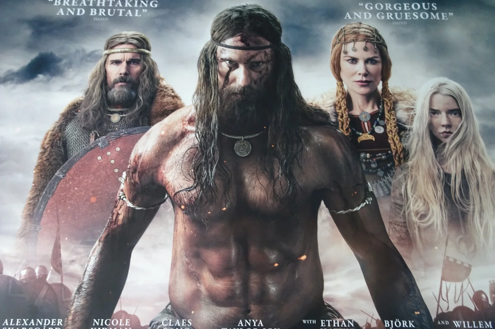 The Northman Poster Cinema Quad Original Alexander Skarsgard Anya Taylor Joy, изображение 4