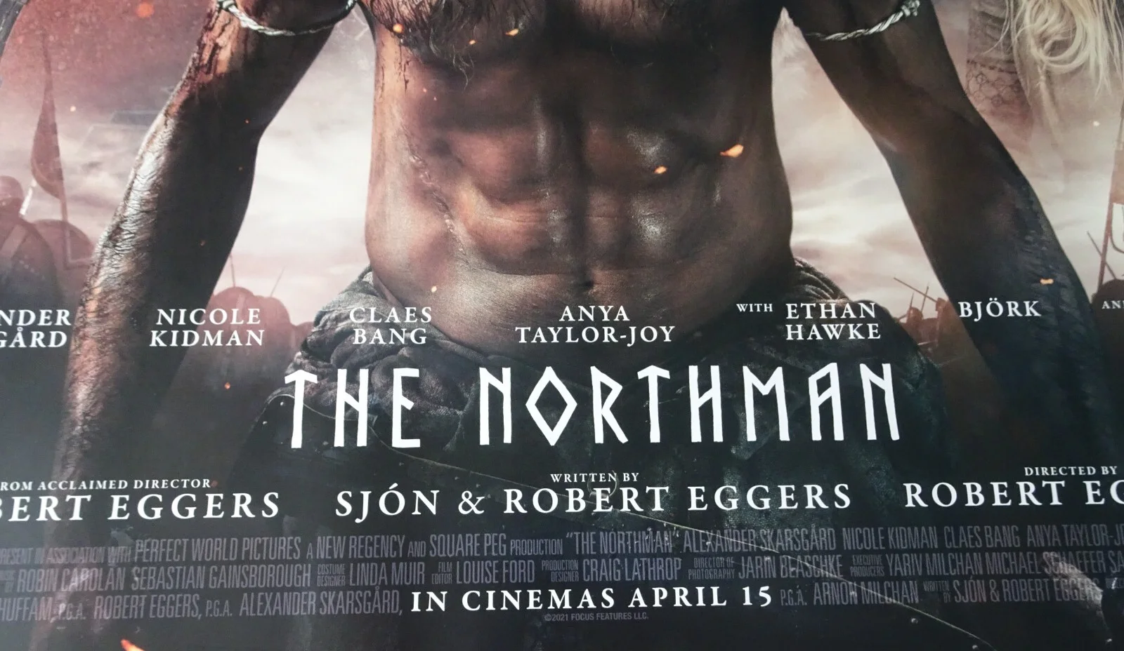 The Northman Poster Cinema Quad Original Alexander Skarsgard Anya Taylor Joy, изображение 5