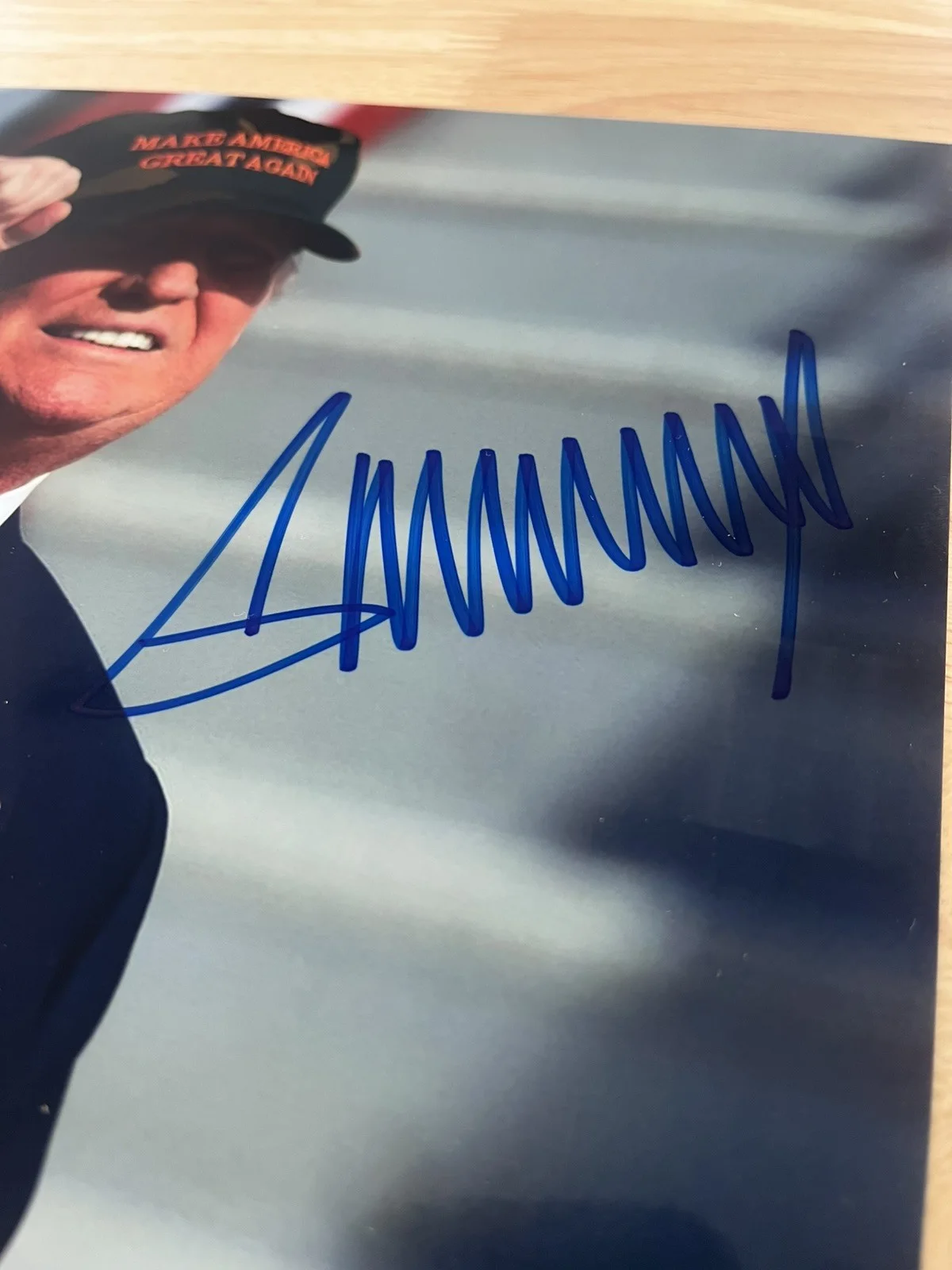 Donald Trump autographed 8x10 Picture signed Photo Pic includes COA, image 2