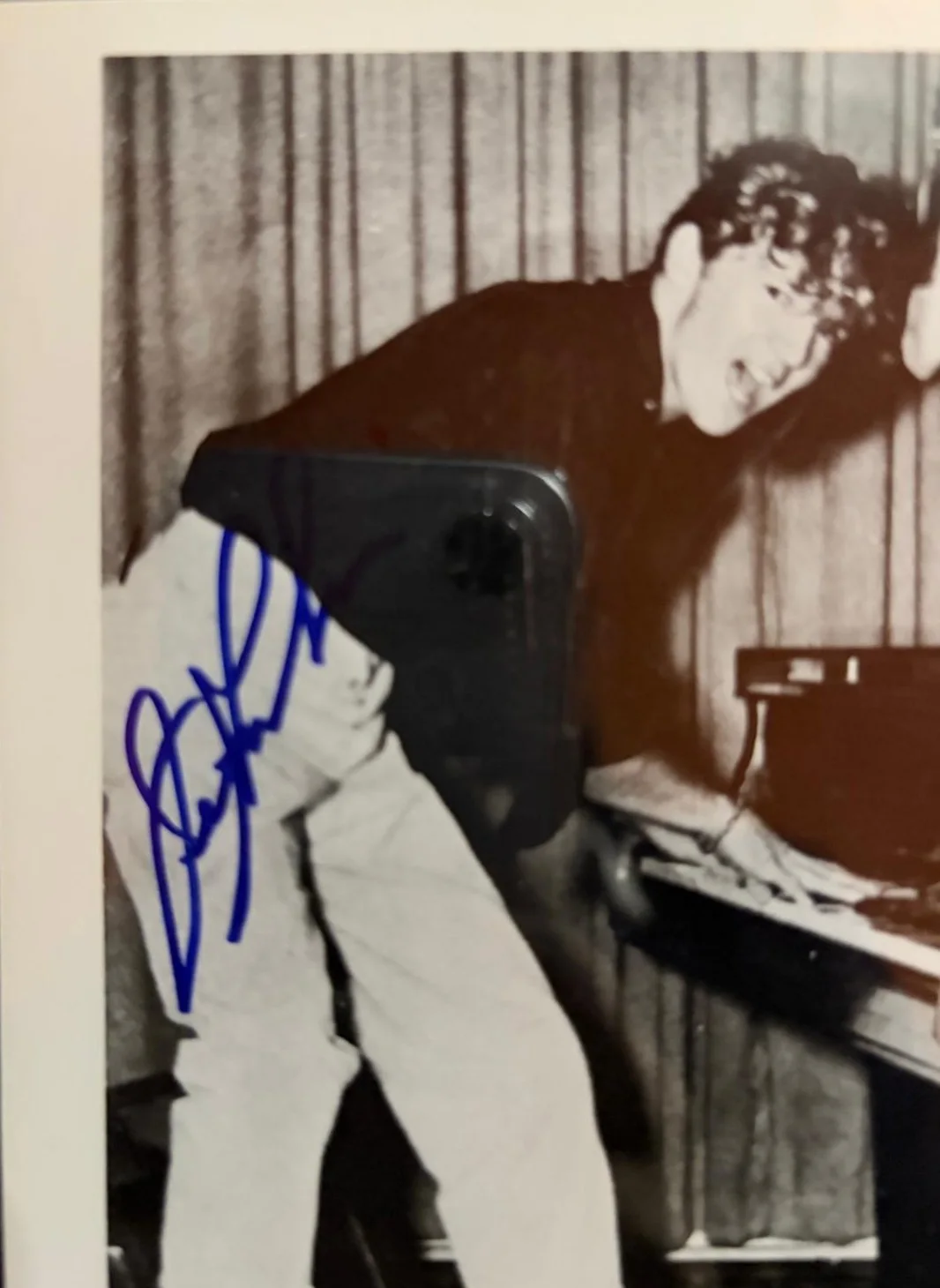 Jerry Lee Lewis — JERRY LEE LEWIS SIGNED AUTOGRAPH POSTCARD PSA ENCAPSULATED THE KILLER CRAZY ARMS, изображение 2