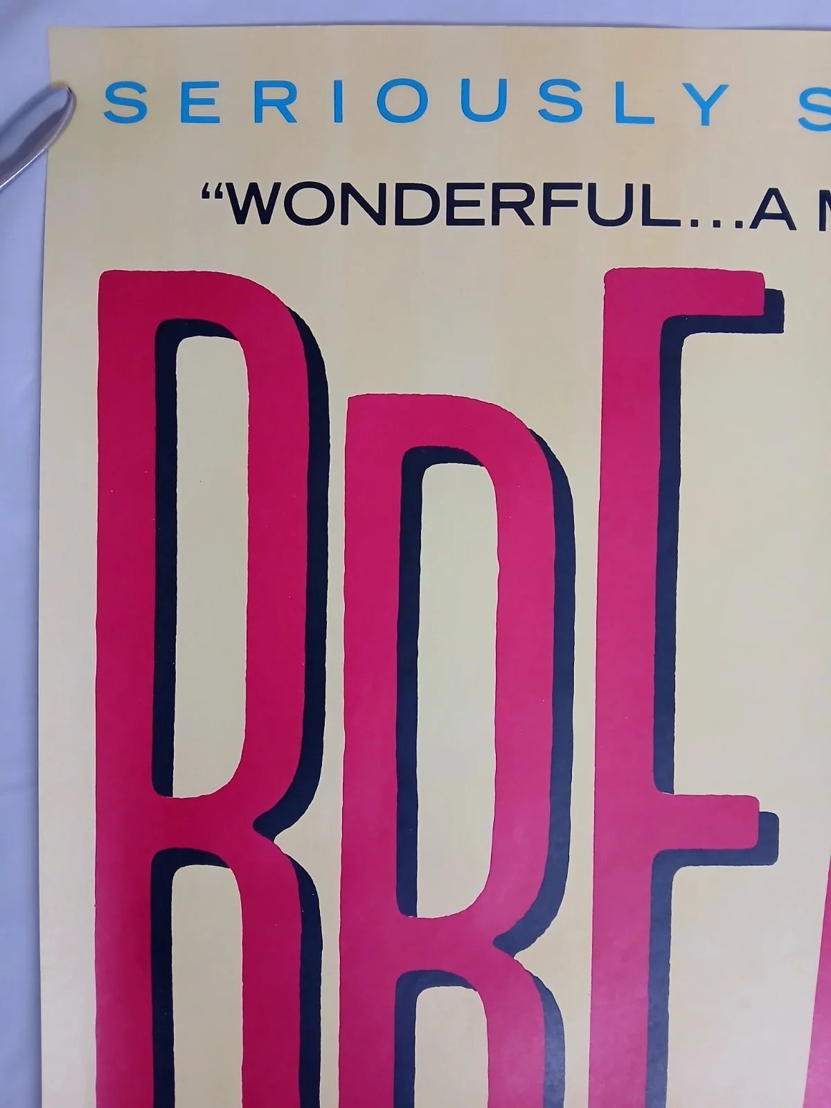 BREATHLESS (À BOUT DE SOUFFLE) (1960,RR1988) original UK quad poster - Godard, image 2