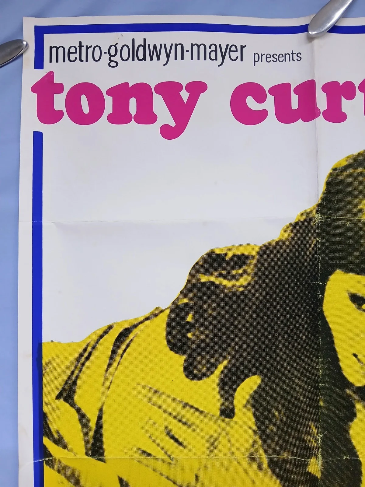 DON'T MAKE WAVES (1967) rare orig quad poster -Tony Curtis,Cardinale,Sharon Tate, изображение 2