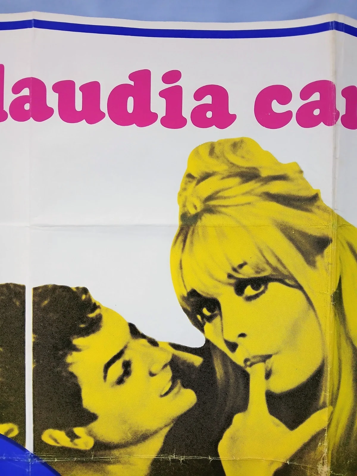 DON'T MAKE WAVES (1967) rare orig quad poster -Tony Curtis,Cardinale,Sharon Tate, изображение 4