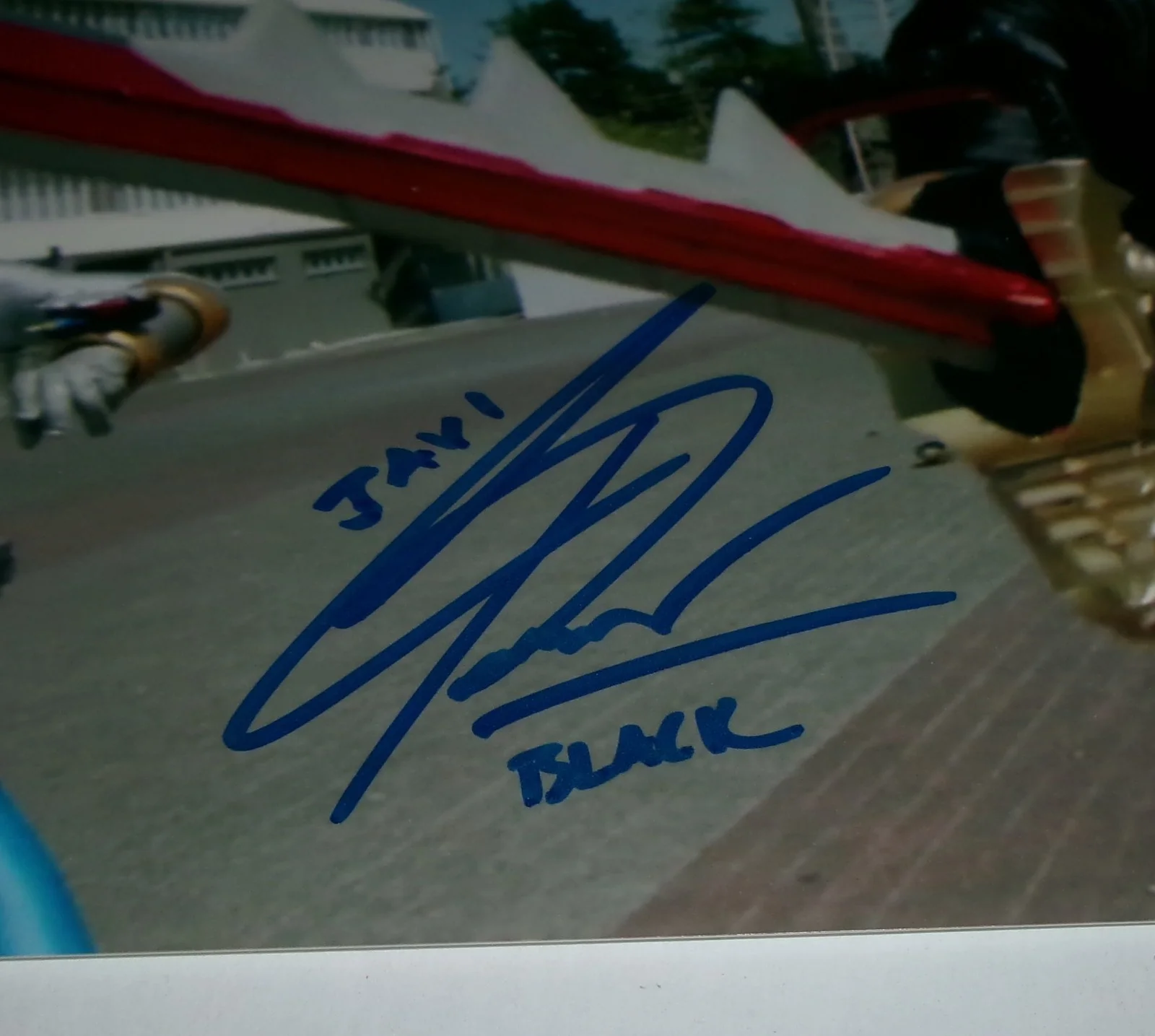 CHANCE PEREZ — Chance Perez Signed 8x10 Photo JSA CERT Power Rangers Dino Fury, image 2