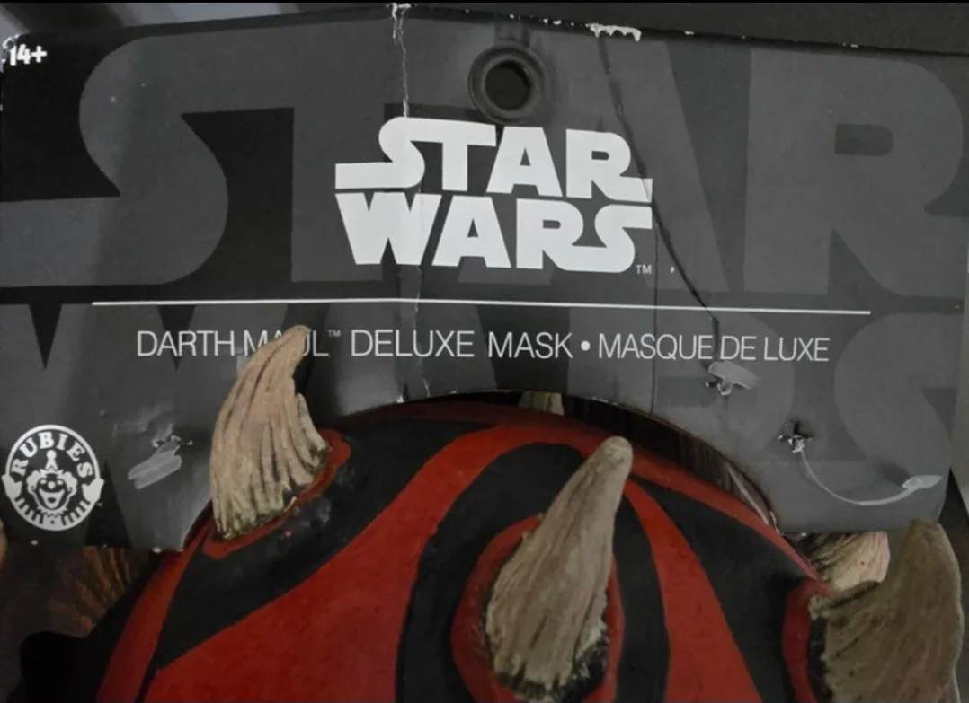 Ray Park — Ray Park signed Darth Maul Star Wars Full Size Deluxe Mask. Comes with JSA..., image 4