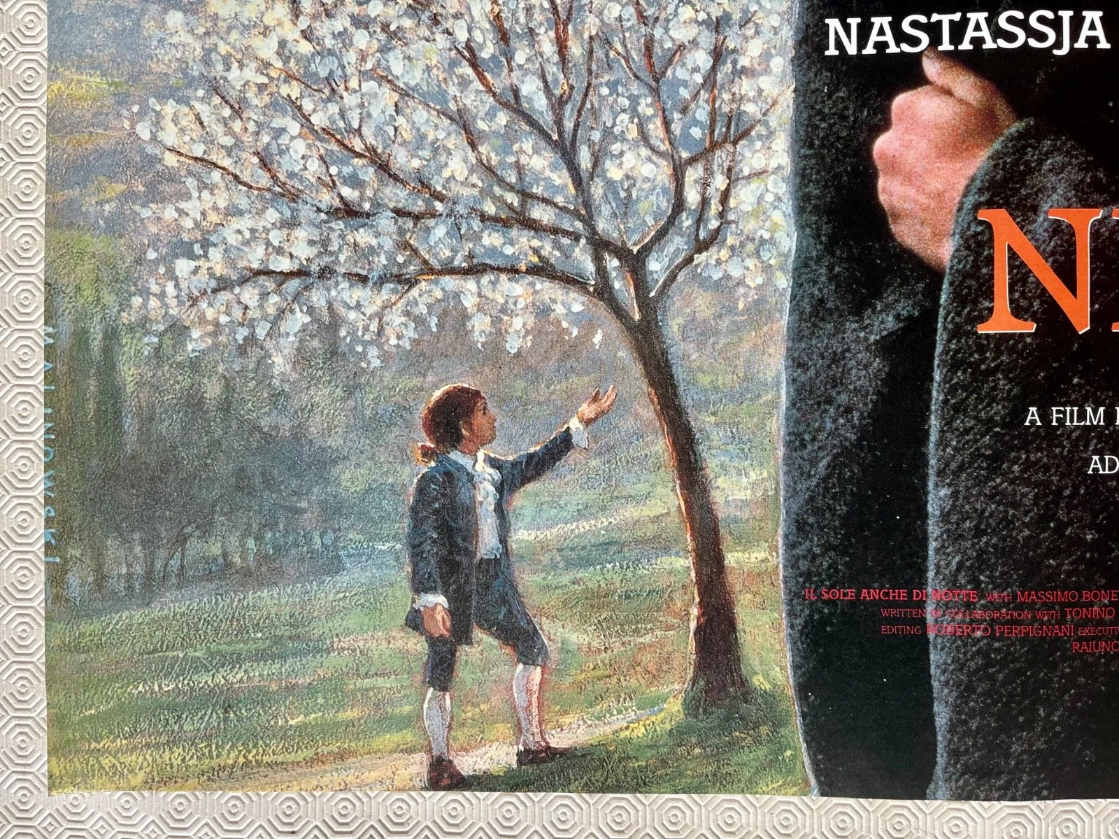 Night Sun Original 1990 Quad Poster Julian Sands Nastassja Kinski Malinowski art, изображение 2