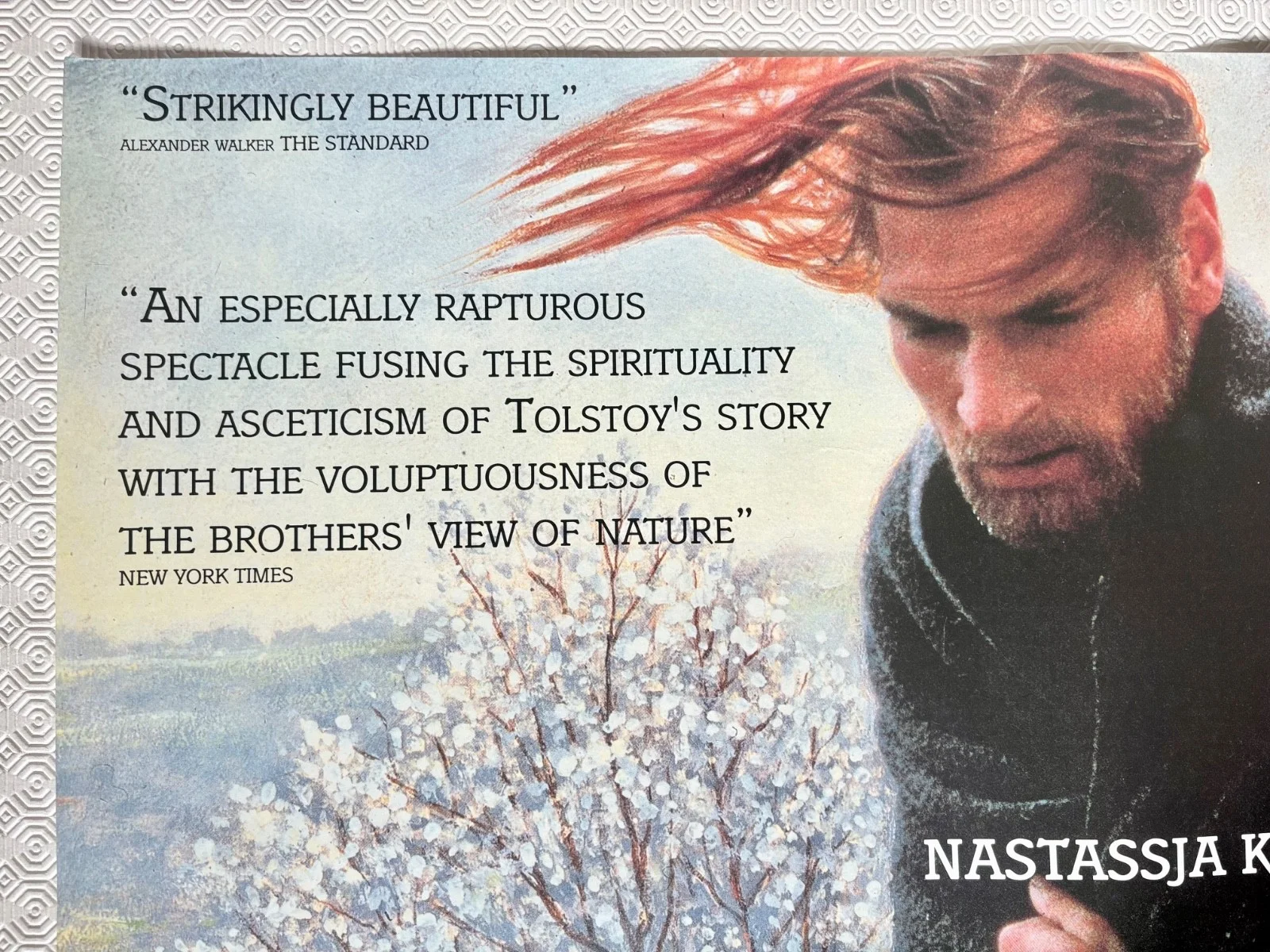 Night Sun Original 1990 Quad Poster Julian Sands Nastassja Kinski Malinowski art, изображение 5