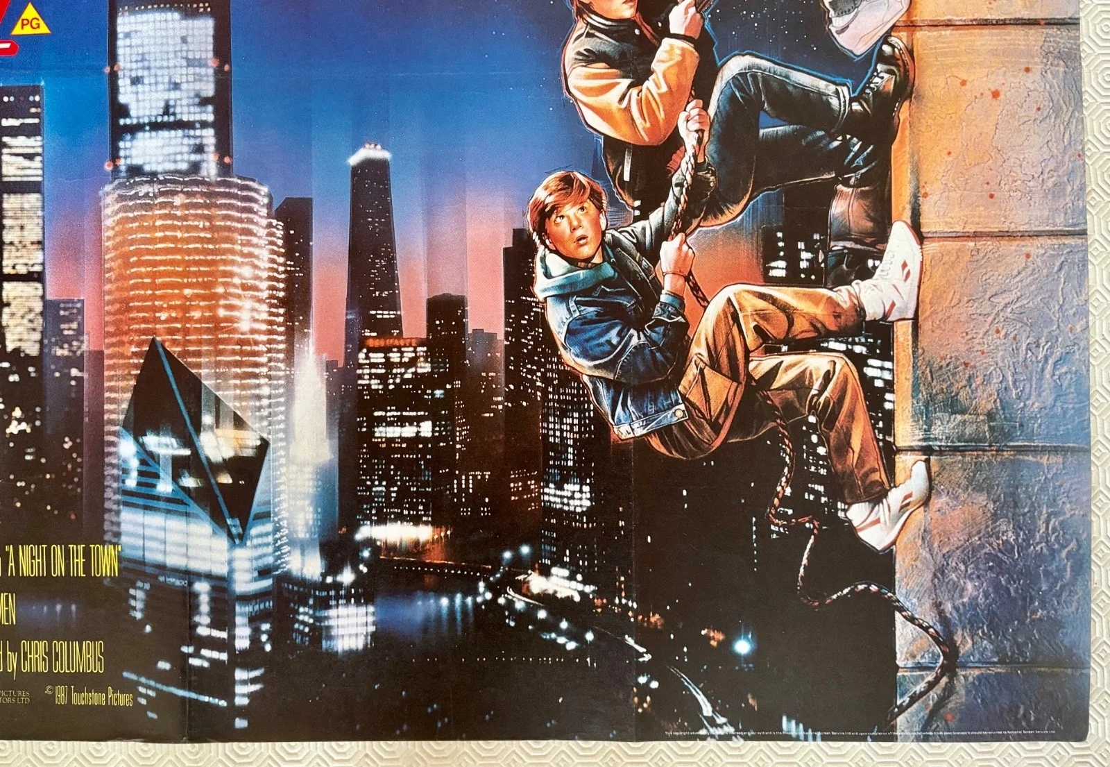 A Night on The Town aka Adventures In Babysitting Original 1987 Quad Poster, image 3