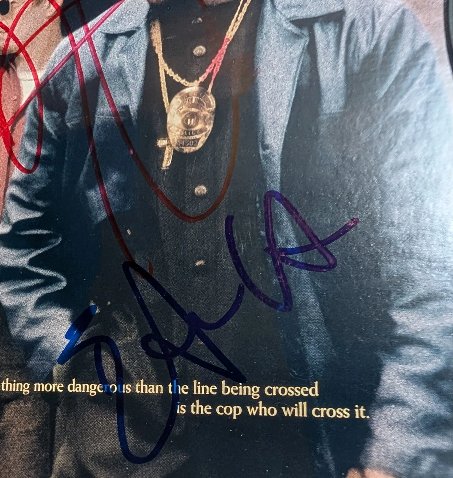 Denzel Washington/ Ethan Hawke — DENZEL WASHINGTON signed autograph TRAINING DAY dvd cover plus ETHAN HAWKE, image 5