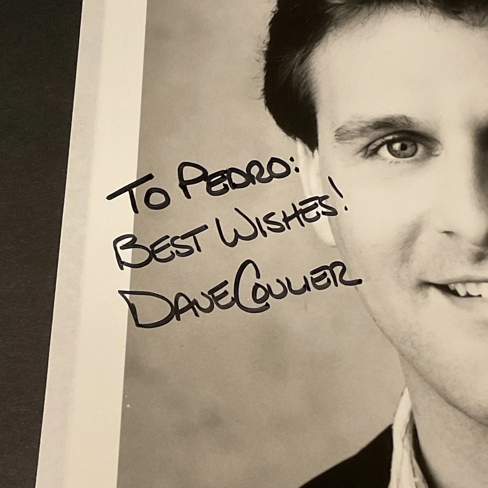 Dave Coulier — Dave Coulier Signed Autograph Photo Full House Joey Gladstone Personalized 'To, изображение 2