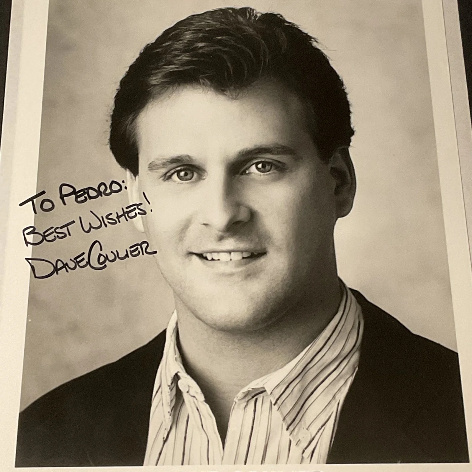 Dave Coulier — Dave Coulier Signed Autograph Photo Full House Joey Gladstone Personalized 'To, изображение 3