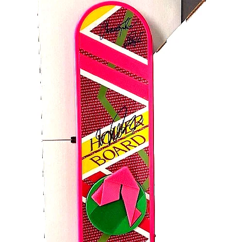Michael J Fox/Christopher Lloyd — Michael J Fox/Christopher Lloyd Signed Back to the Future Hoverboard Beckett, image 3