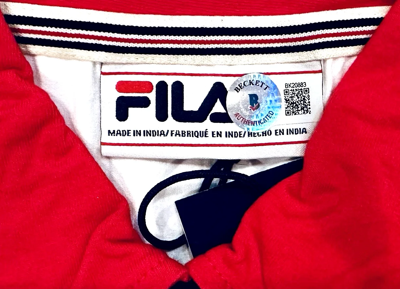 Cindy Morgan — Cindy Morgan Signed & Inscribed Caddyshack FILA Polo BAS Autograph New w/Tags, изображение 4