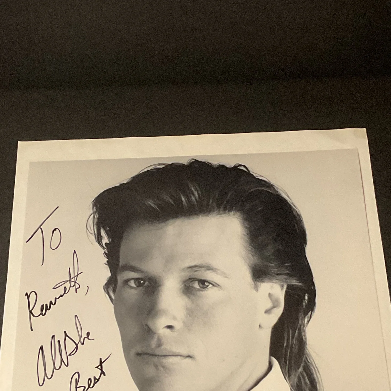 Jack Wagner — Jack Wagner Autographed Signed Photo - Personalized To Kenneth - General, image 4