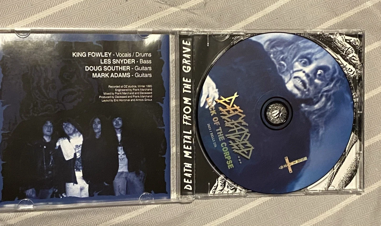 Deceased Signed Luck Of The Corpse CD (Thrash Metal, Death Metal, Heavy Metal), изображение 2
