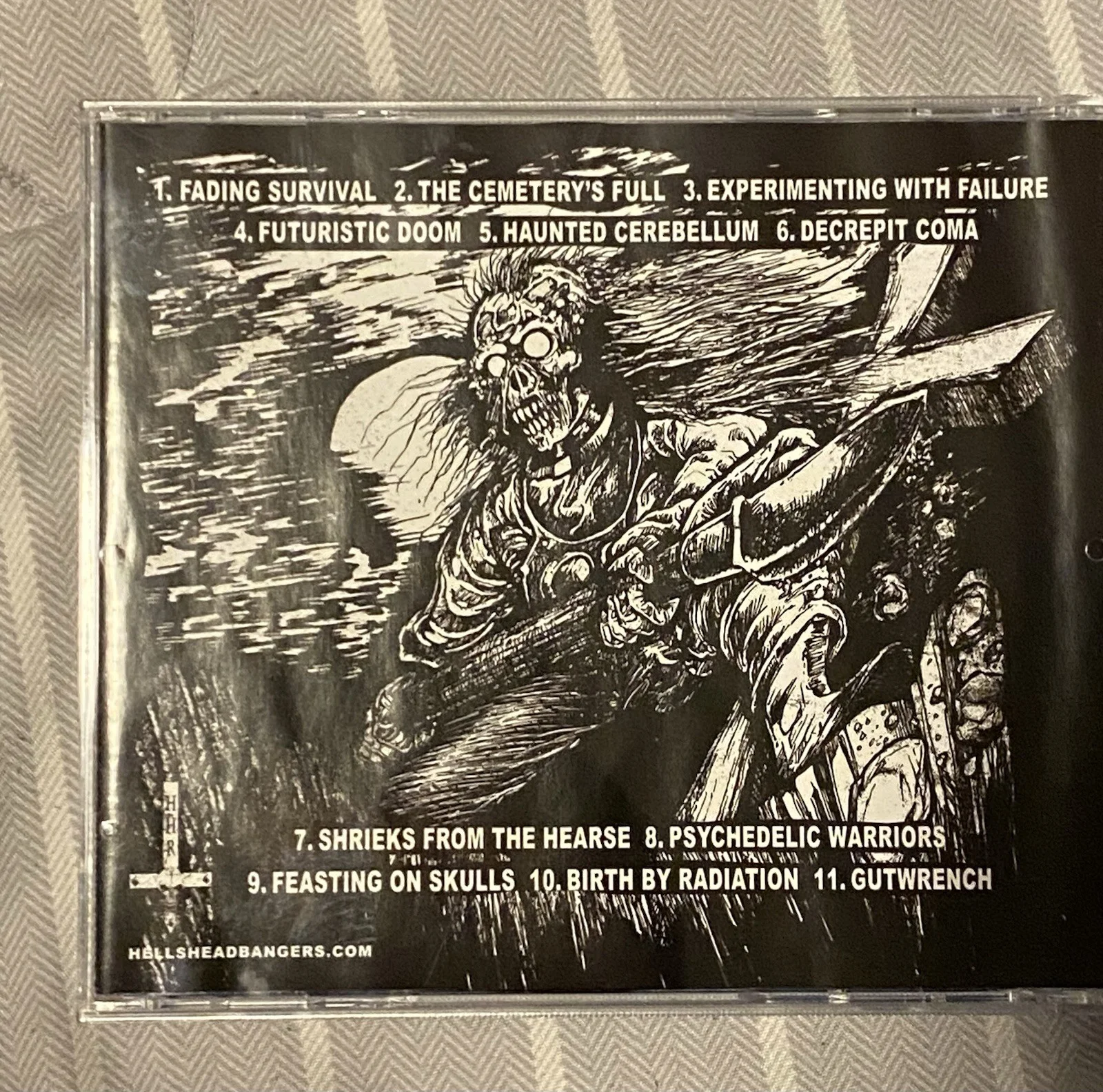 Deceased Signed Luck Of The Corpse CD (Thrash Metal, Death Metal, Heavy Metal), изображение 3