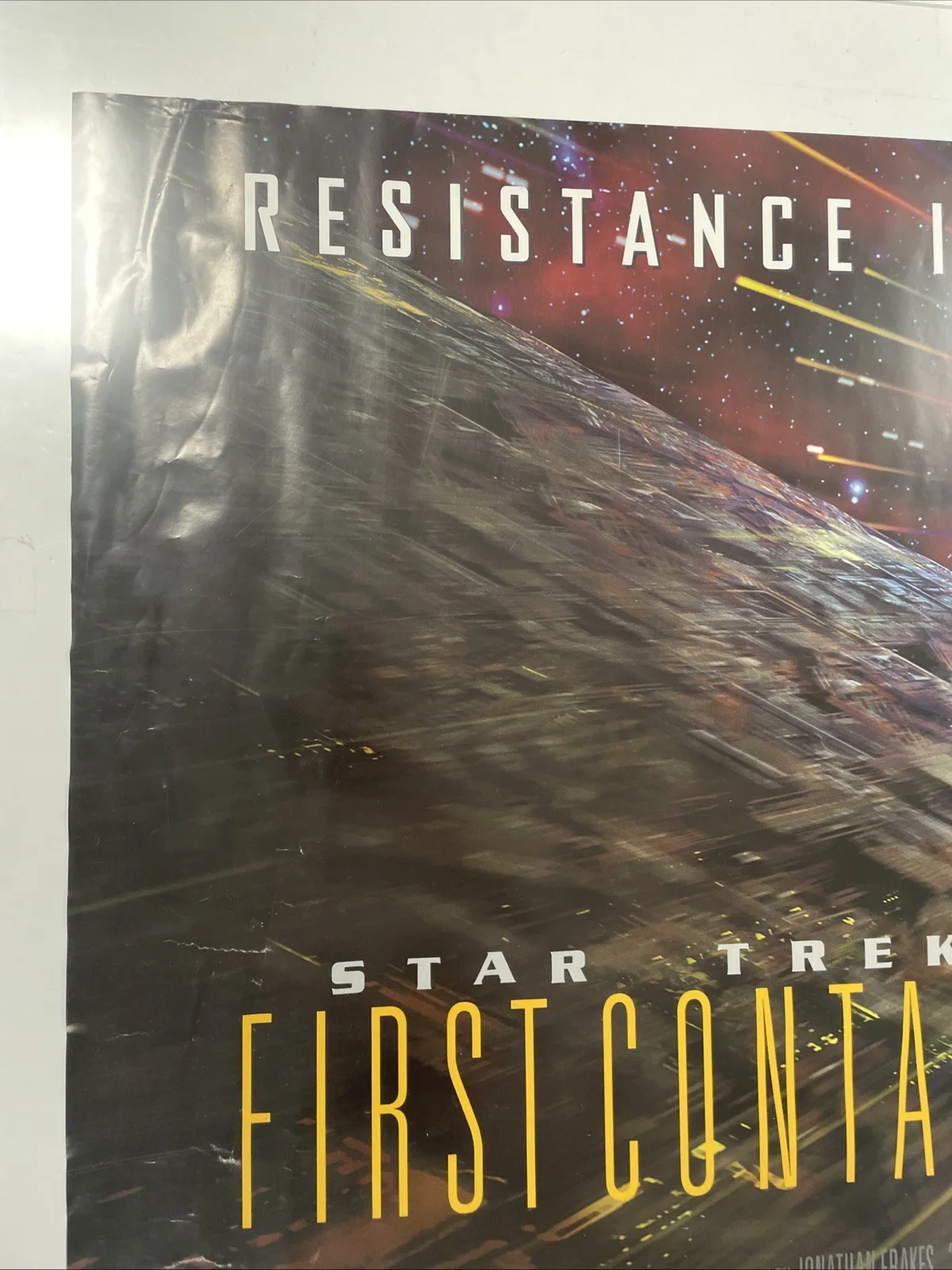 Star Trek First Contact 1997 Original Quad Movie Poster 30x40 Inches *See Descri, изображение 2