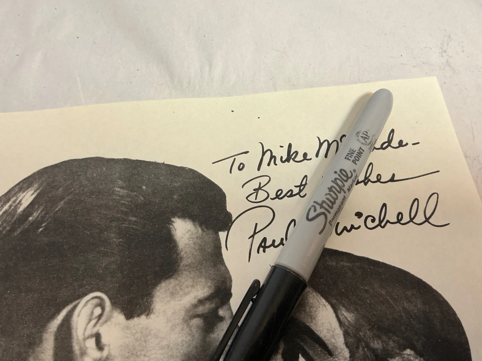 Ventriloquist Paul Winchell Signed AUTOGRAPHED 8x10 Photo photograph COPY., изображение 3