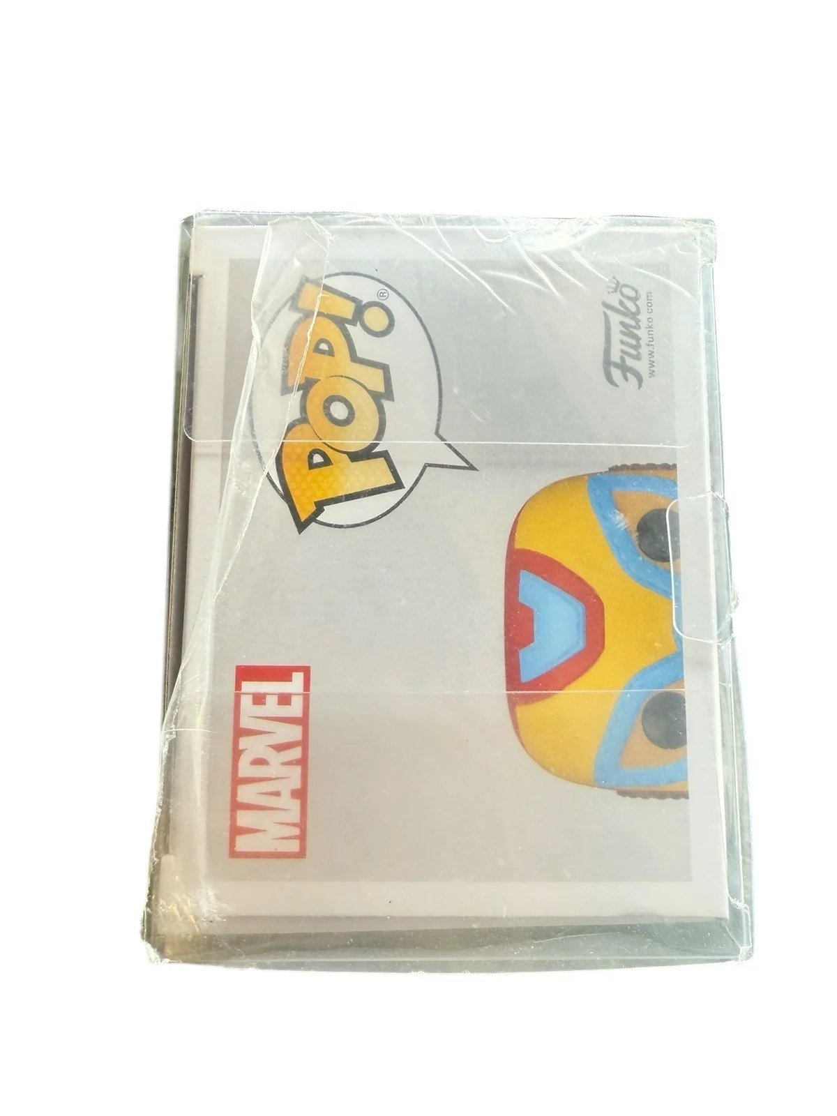 MICK WINGERT Signed Funko Pop Marvel EL HEROE INVICTO Iron Man beckett Autograph, image 5