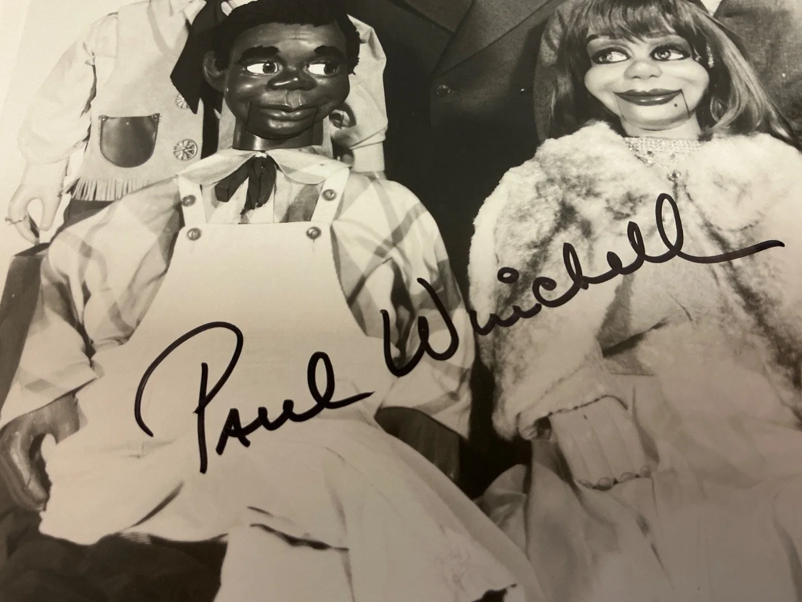 Ventriloquist Paul Winchell Signed AUTOGRAPHED 8x10 Photo, image 2