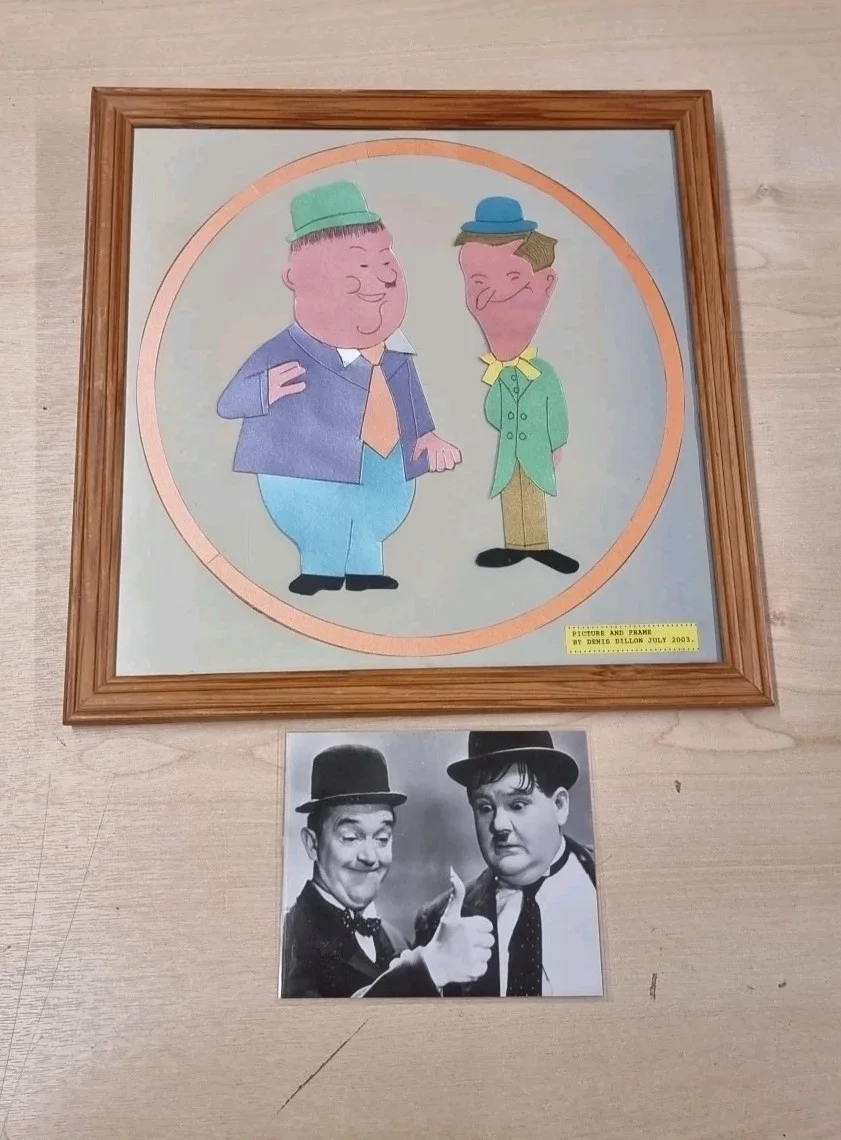 Laurel & Hardy Art Work And Photo Classic Movie Collectors, image 2