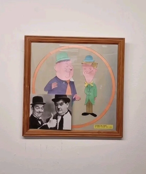 Laurel & Hardy Art Work And Photo Classic Movie Collectors, image 3