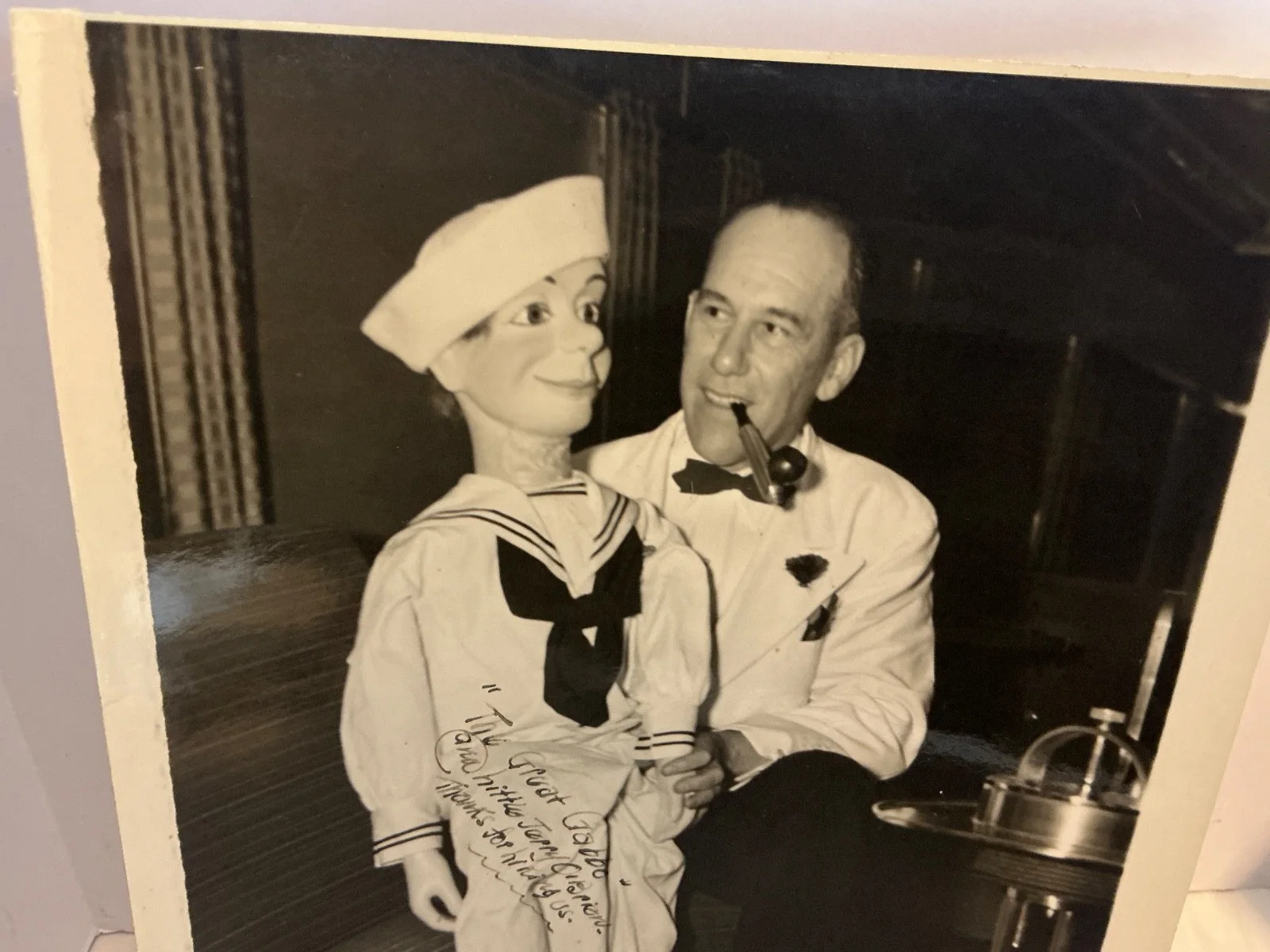 Ventriloquist Jimmy Craig Signed AUTOGRAPHED 8x10 Photo The Great Gabbo! O’BRAIN, image 5