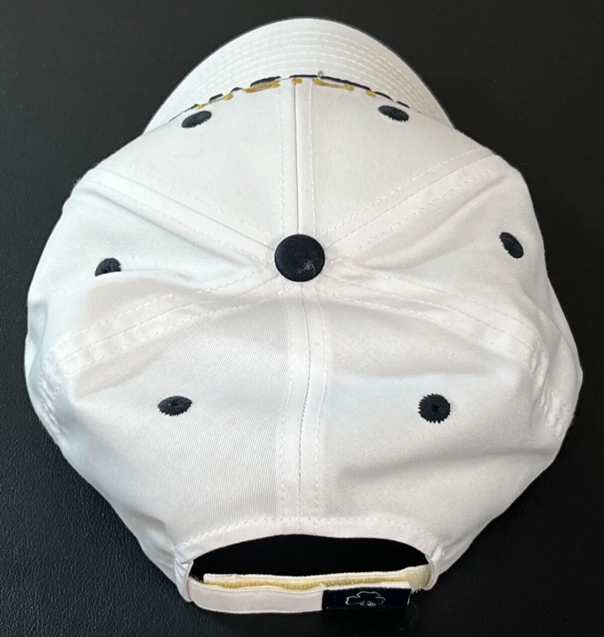 Regis Philbin — Regis Philbin Signed Notre Dame NCAA Hat JSA AUTO TV Host 'Fighting Irish' WOW!, image 4
