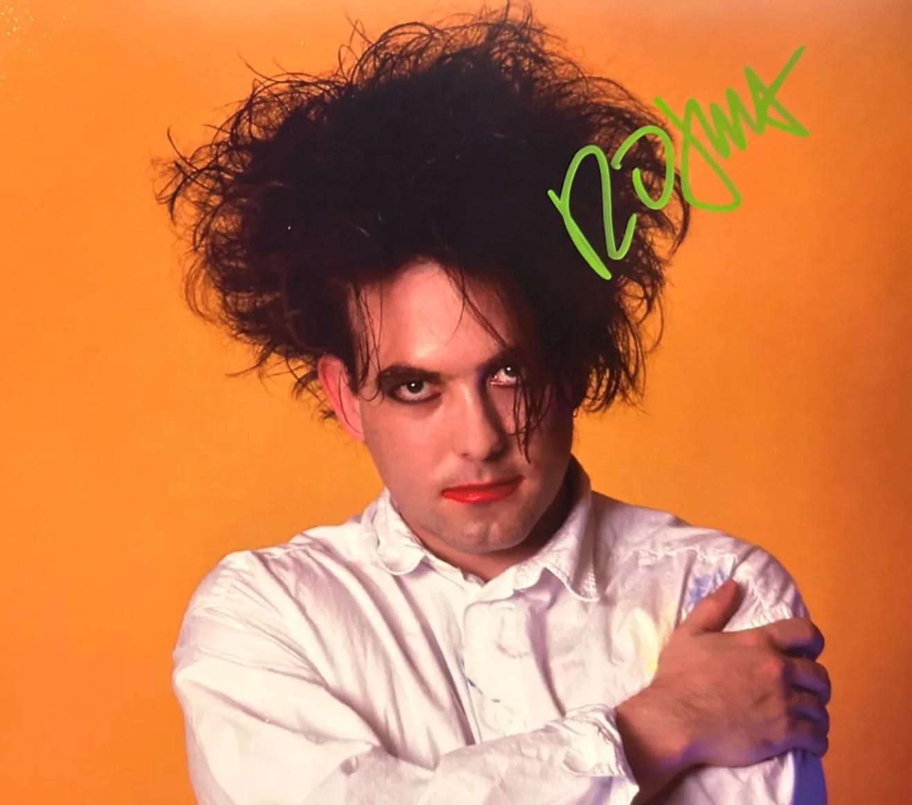 ROBERT SMITH Signed THE CURE Original 8x10" Authentic REAL Autograph w/COA, image 3