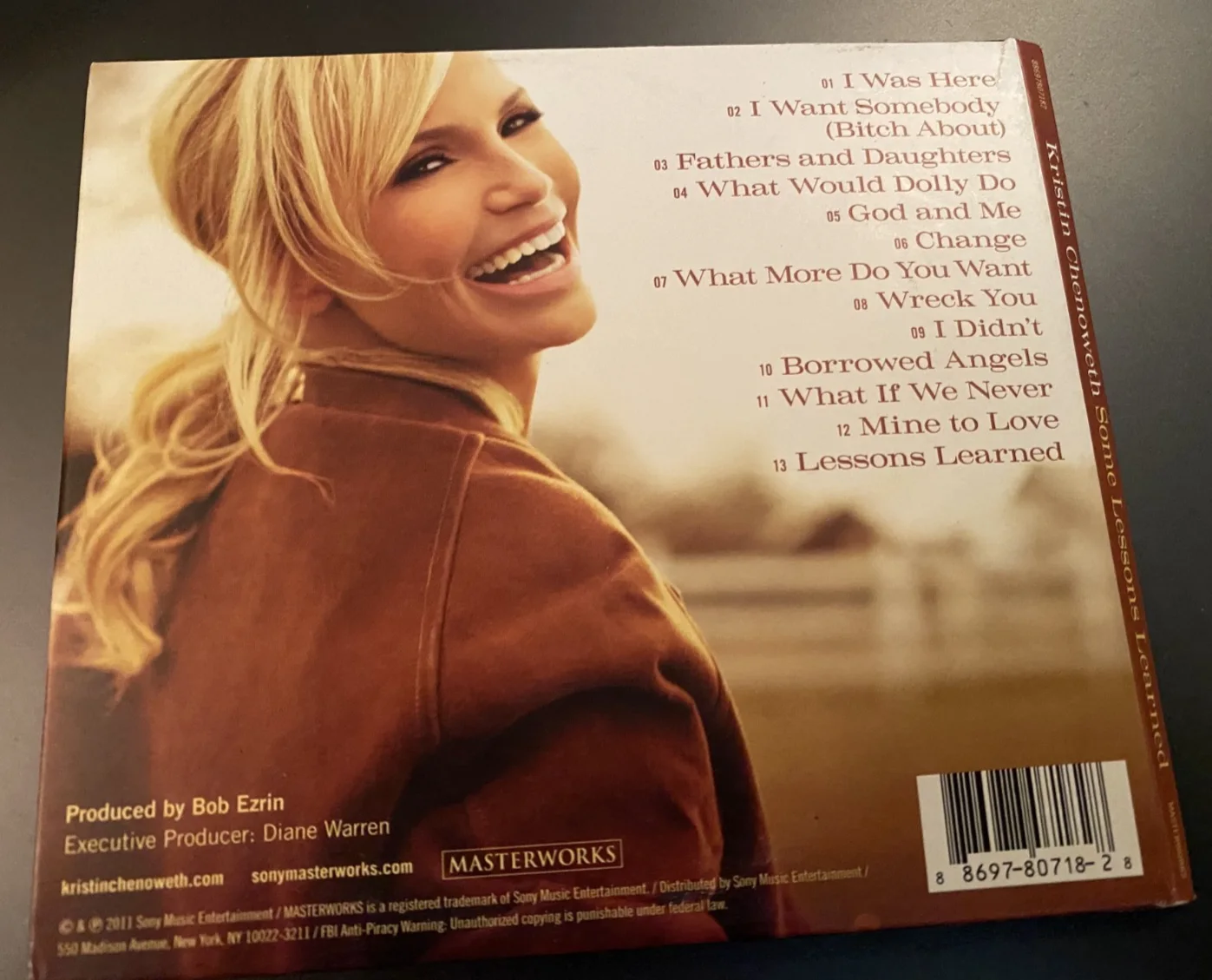 SIGNED/ AUTOGRAPHED Kristin Chenoweth "Some Lessons Learned" cd braodway vocal, image 3