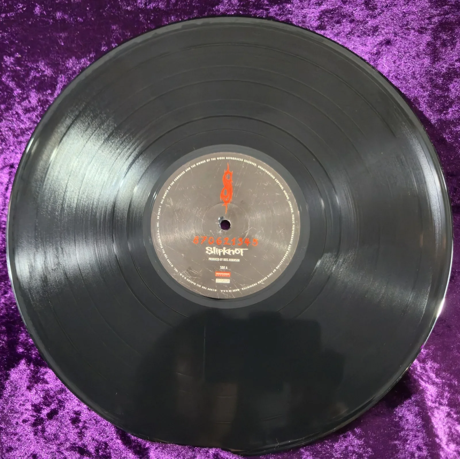 Slipknot – LP – Signed by Joey Jordison (Front Cover, 2010, In-Person), image 4