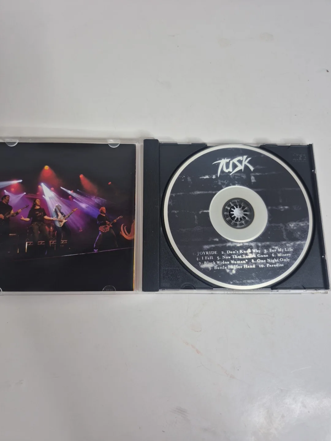 Tusk: Joyride Autographed Booklet CD I Fell, Misery, Paradise VERY RARE, image 2