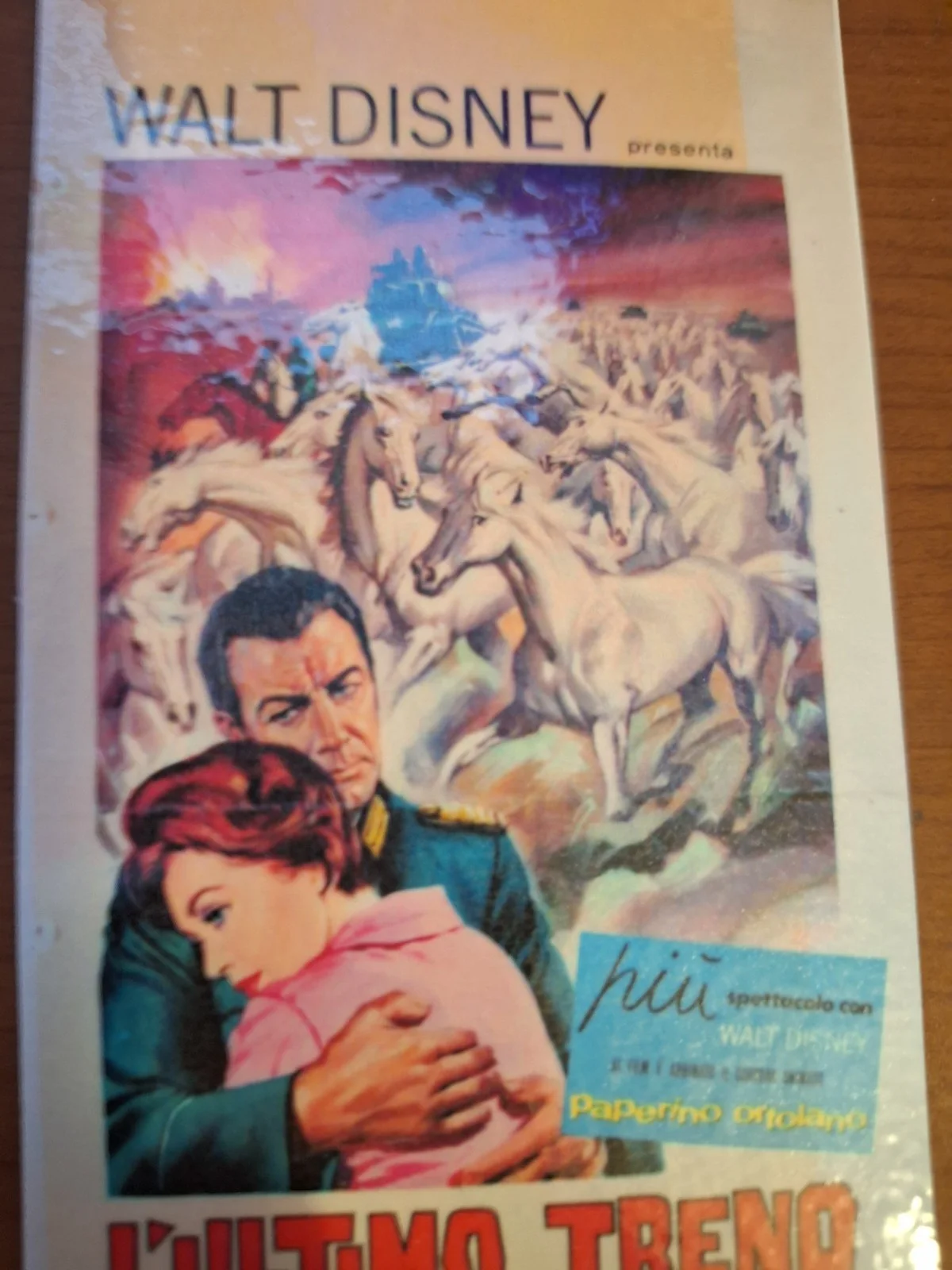 THE MIRACLE OF THE WHITE STALLIONS 1963 Disney Historical Rproduction Postcard, изображение 5