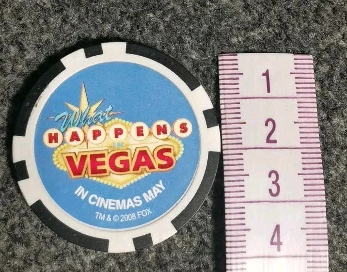 What Happens in VEGAS Chip - In Cinemas May 2008 FOX Promotional TV Film Merch, изображение 4