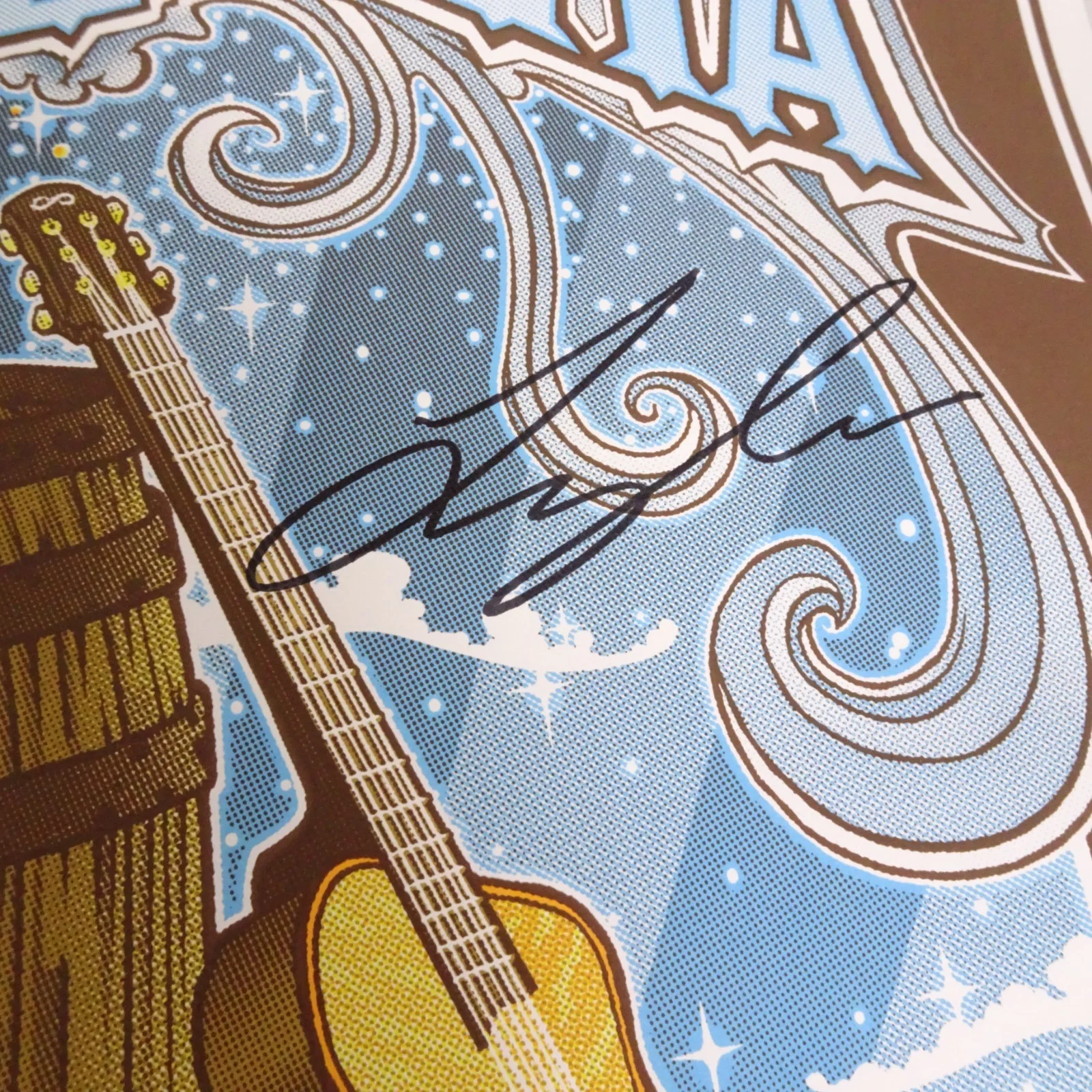 Florida Georgia Line 'Dig Your Roots' Tour-autographed tour poster., image 3