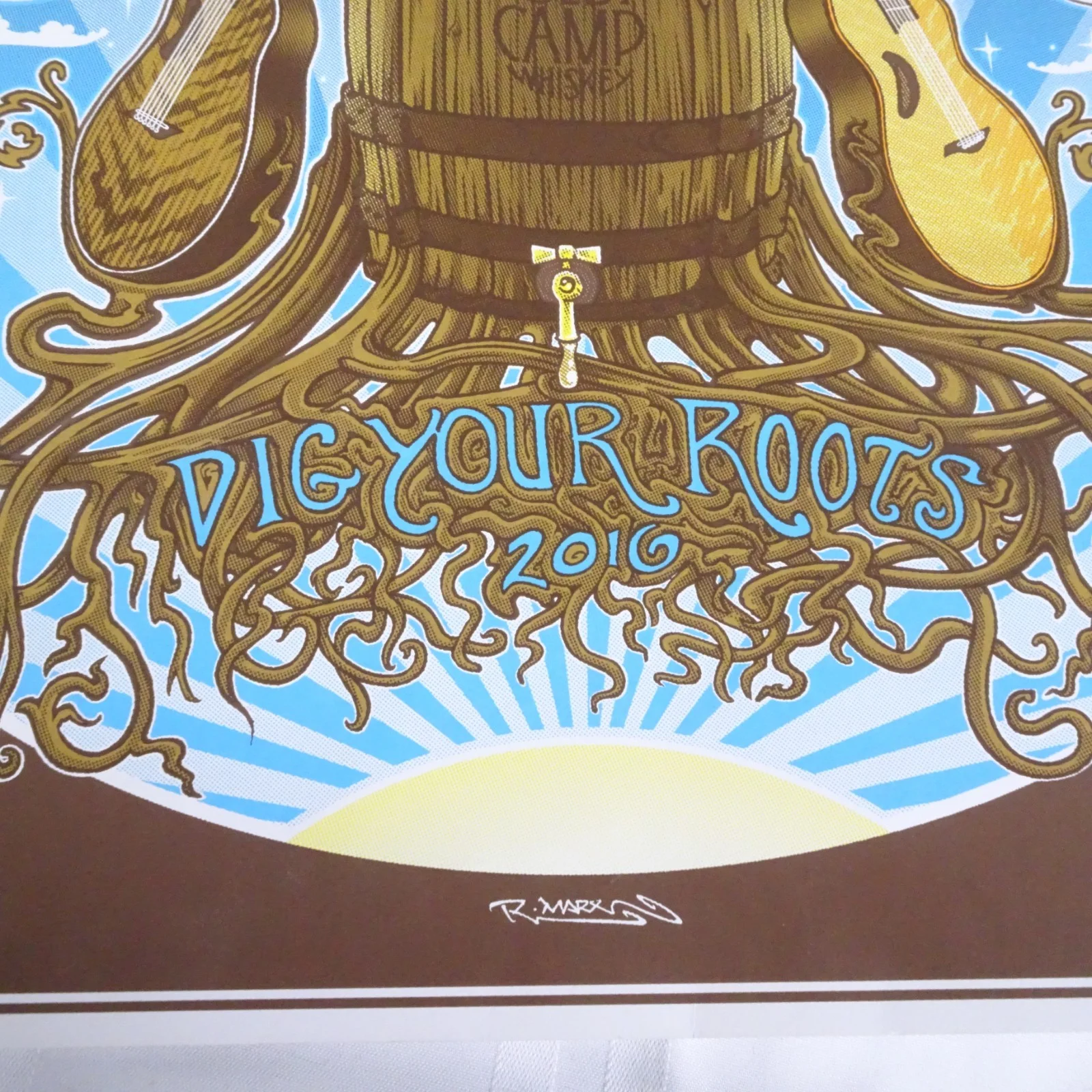 Florida Georgia Line 'Dig Your Roots' Tour-autographed tour poster., image 4