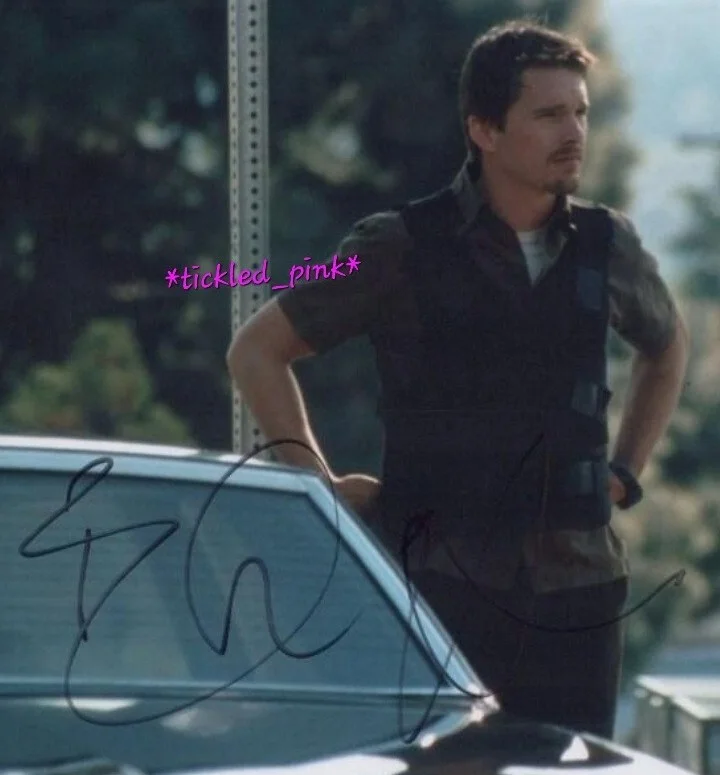 Ethan Hawke — Ethan Hawke-Signed 8x10 Photo wCOA Training Day/Sinister/The Purge/Black Phone, изображение 2