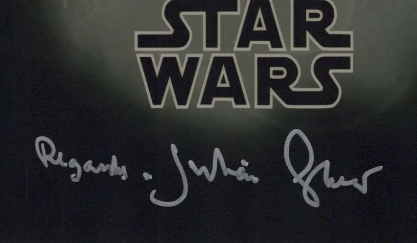Julian Glover — Classical actor Julian Glover signed 8x10 Photo/ general Veers in star wars wCOA, image 2