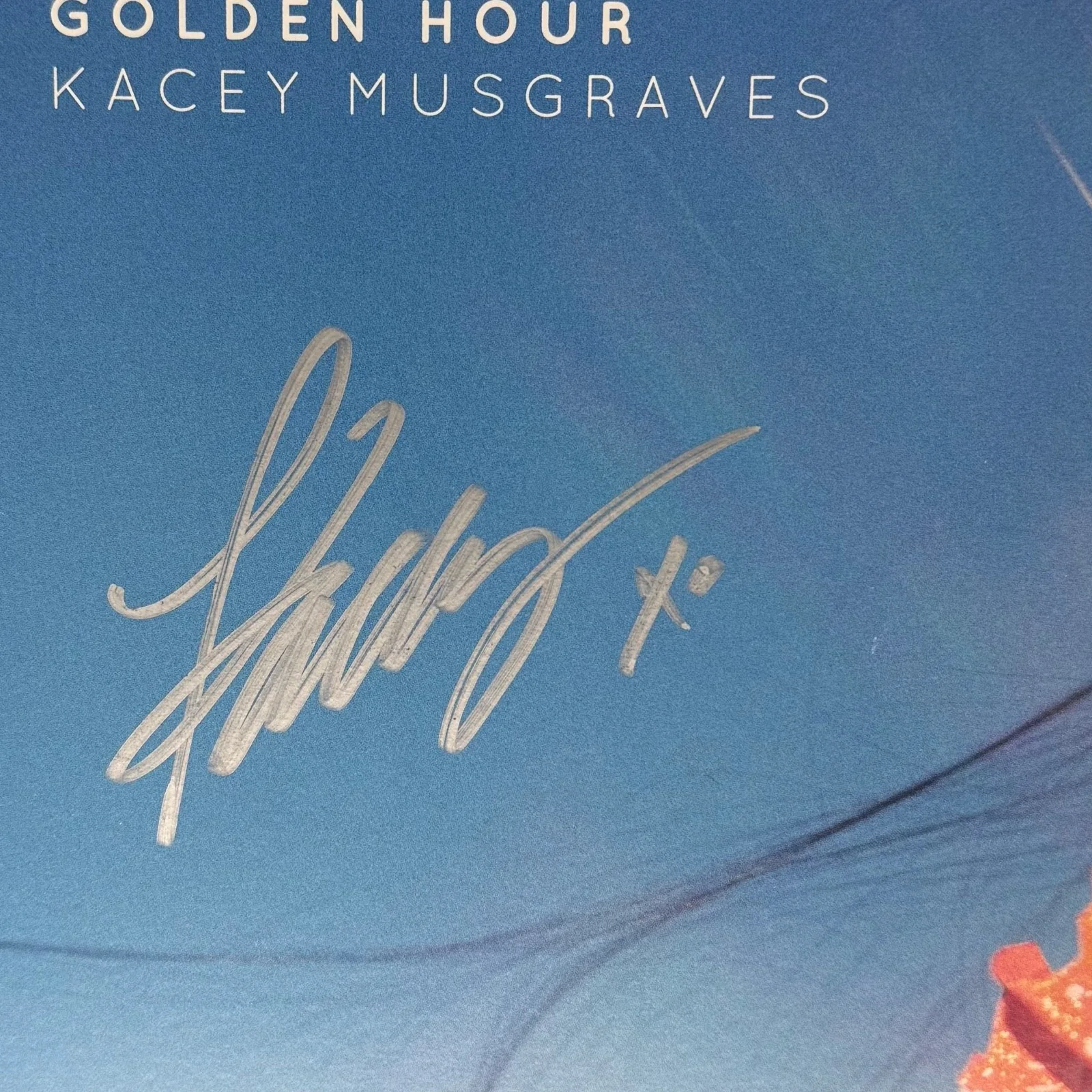 Kacey Musgraves Signed Autograph Golden Hour Vinyl Record Album LP JSA COA, image 2